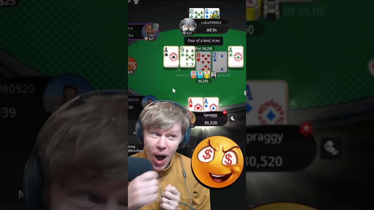 Spraggy Just LOVES Aces!