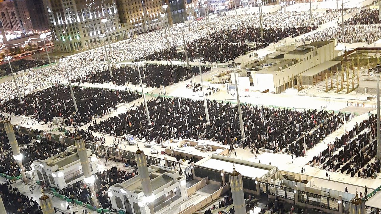 مسجدنبوی میں دعا ختم القرآن کے رقت آمیز مناظر  رمضان المبارک 2026