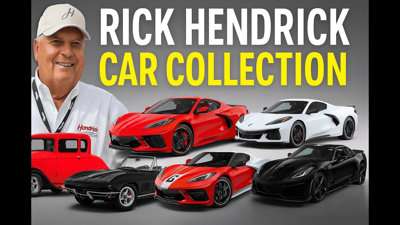 Rick Hendrick’s CRAZIEST Car Collection | The Most Expensive Corvette VIN 001