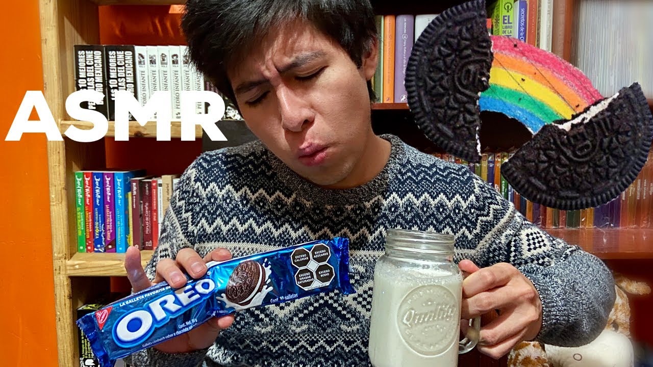 Comiendo GALLETAS OREO - ASMR Eating Sounds