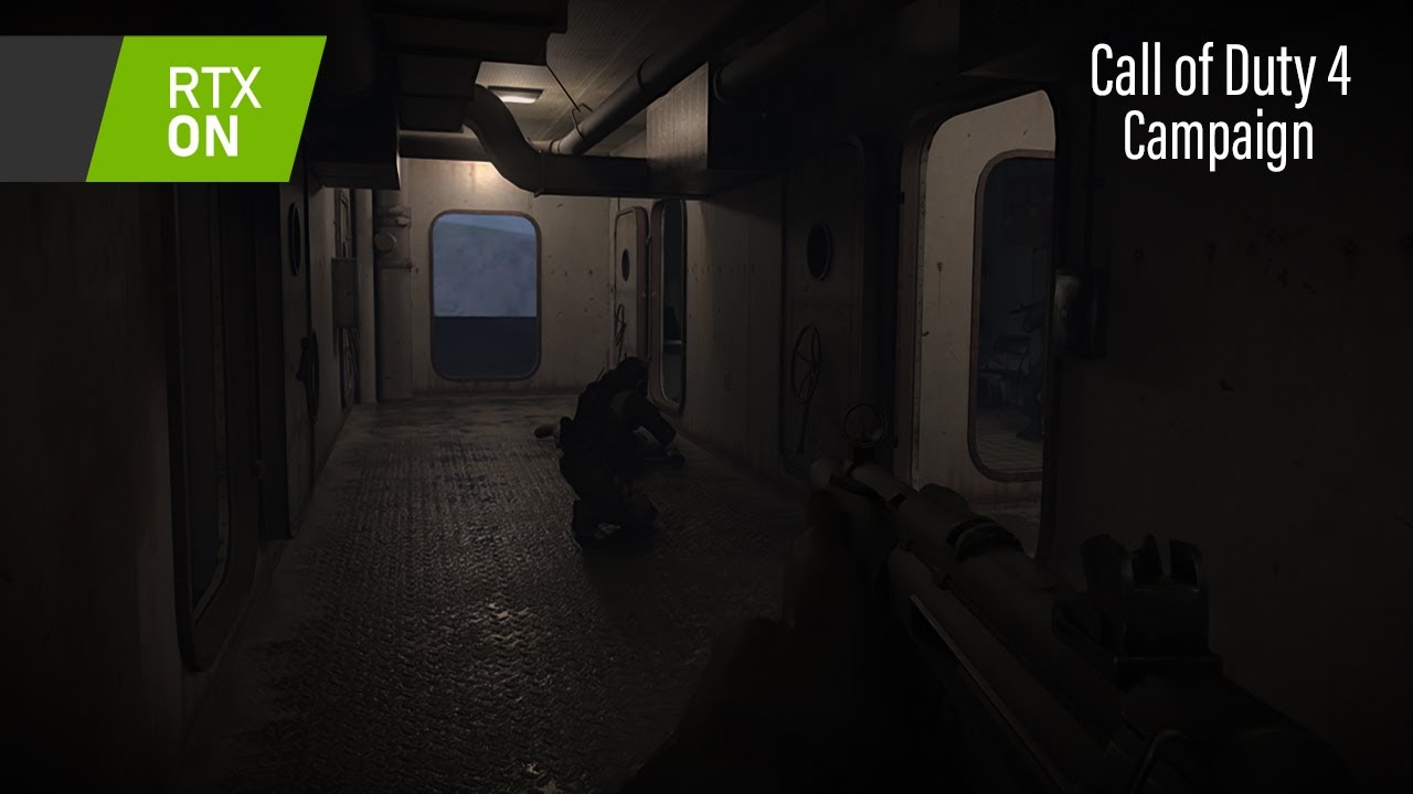 RTX Remix - Call of Duty 4 Campaign - Graphics Mod - Raytracing