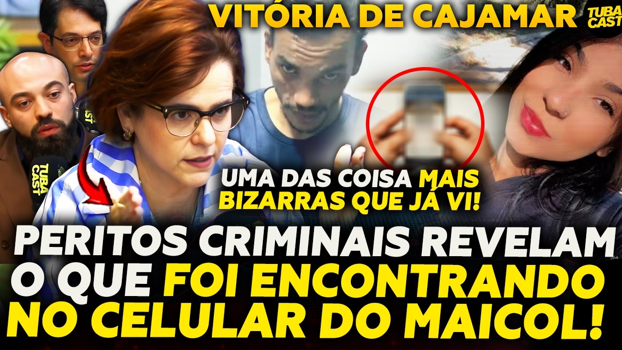 PERITOS REVELAM O QUE FOI ENCONTRADO NO CELULAR DO MAICOL [VITÓRIA CAJAMAR] — Carla Albuquerque