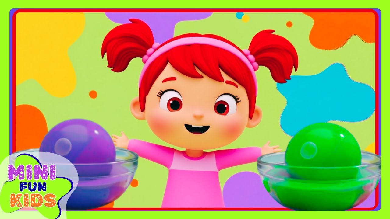 Aprendendo Cores de Forma DIVERTIDA com Tintas! Música Infantil