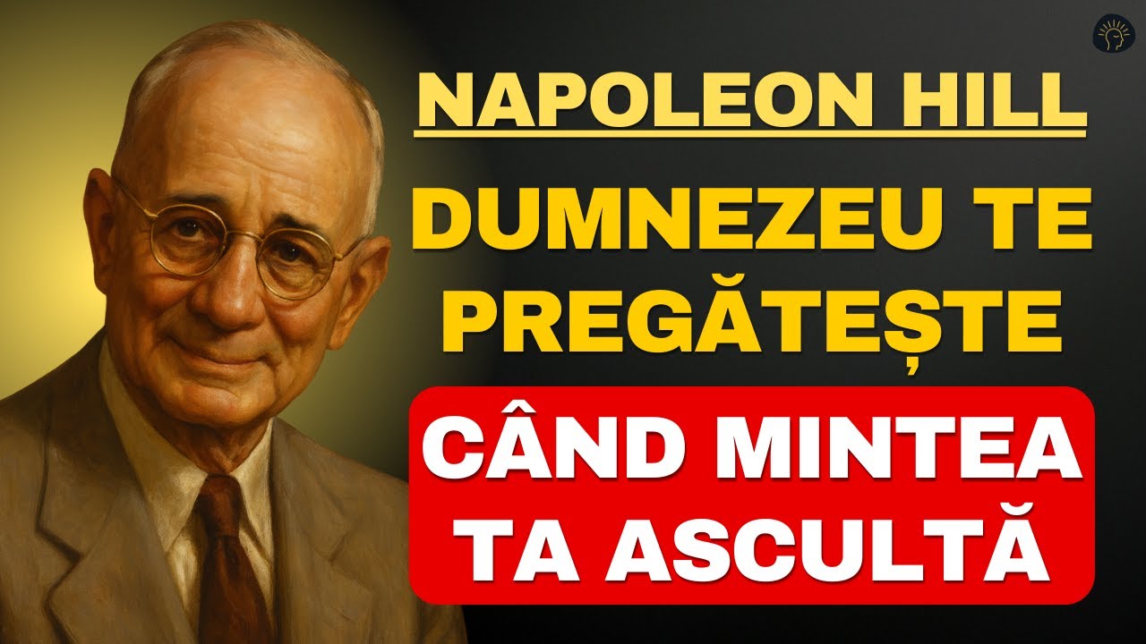 Stăpânește-ți mintea și vei înțelege de ce Dumnezeu te pregătește acum | Napoleon Hill