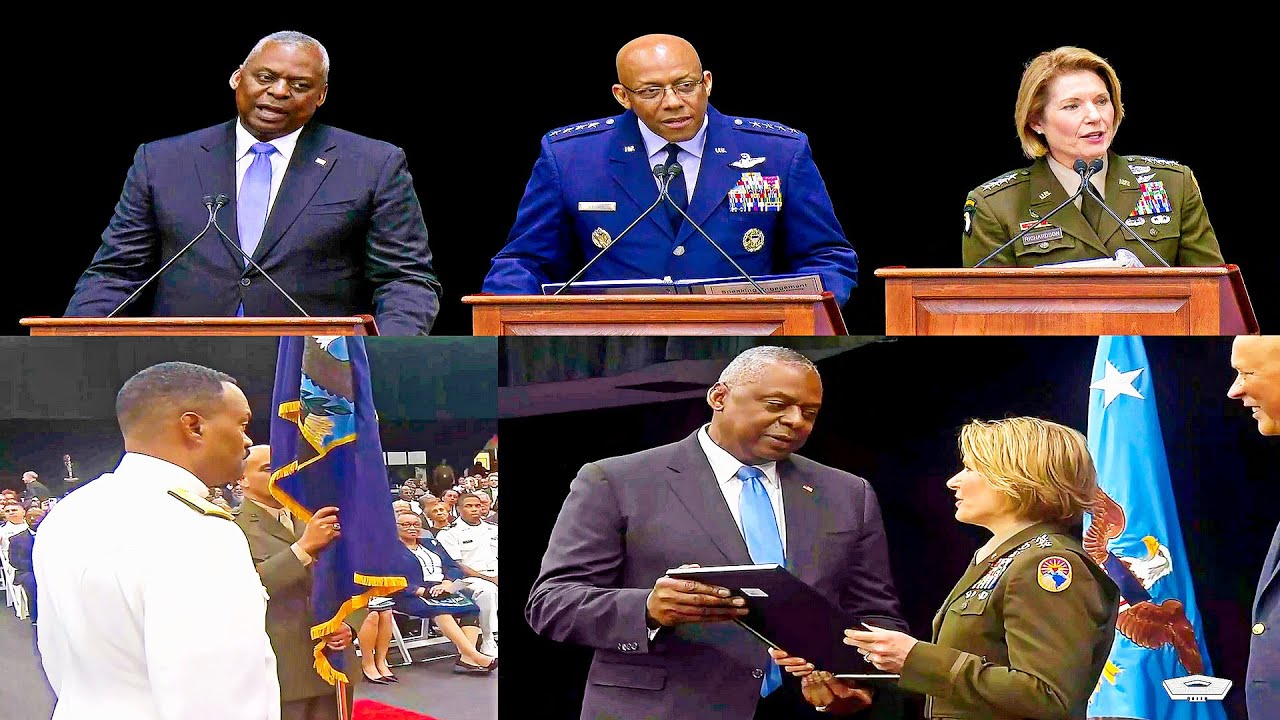 Defense Secretary Lloyd Austin Leads Historic Southcom Change of Command Ceremony