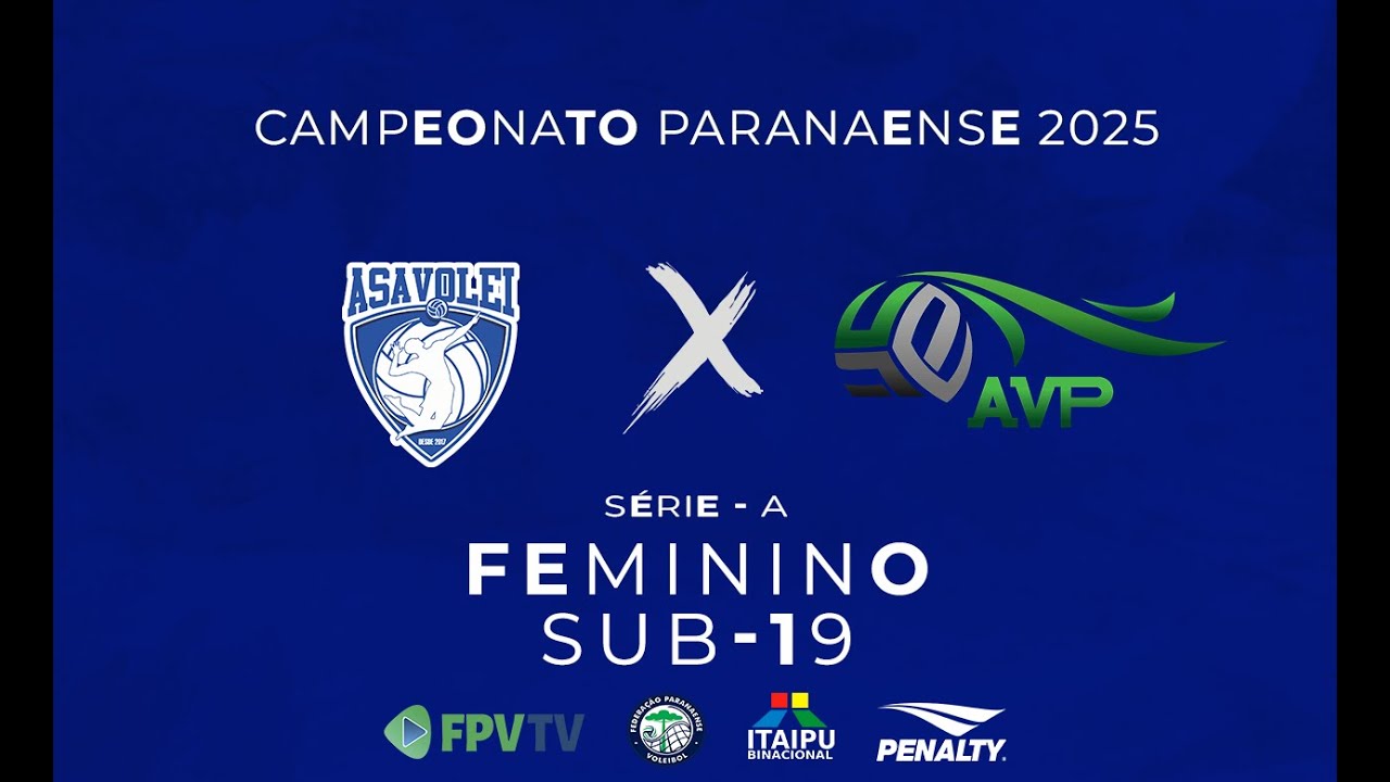 PARANAENSE SUB-19 - SÉRIE A - FEM - ASAVOLEI/SANTA HELENA x AVP/PALMASNET/SUDATI/PM PALMAS