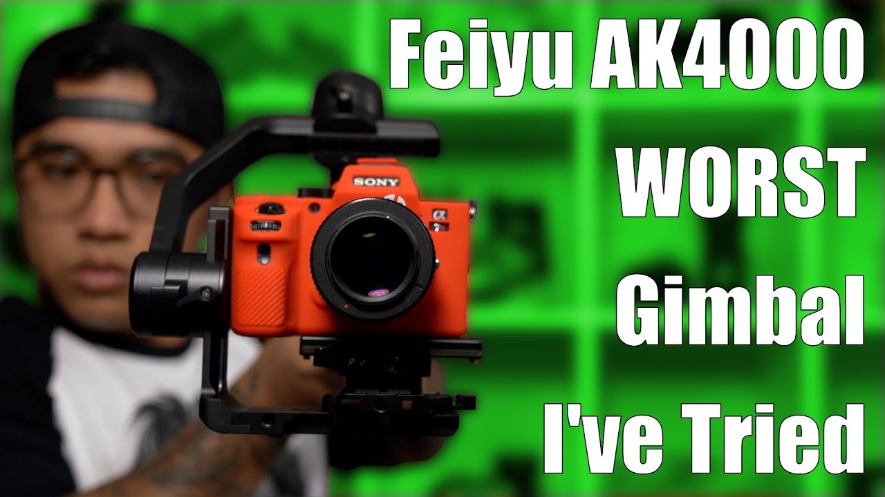 Feiyu AK4000 The WORST Gimbal that I've Tried