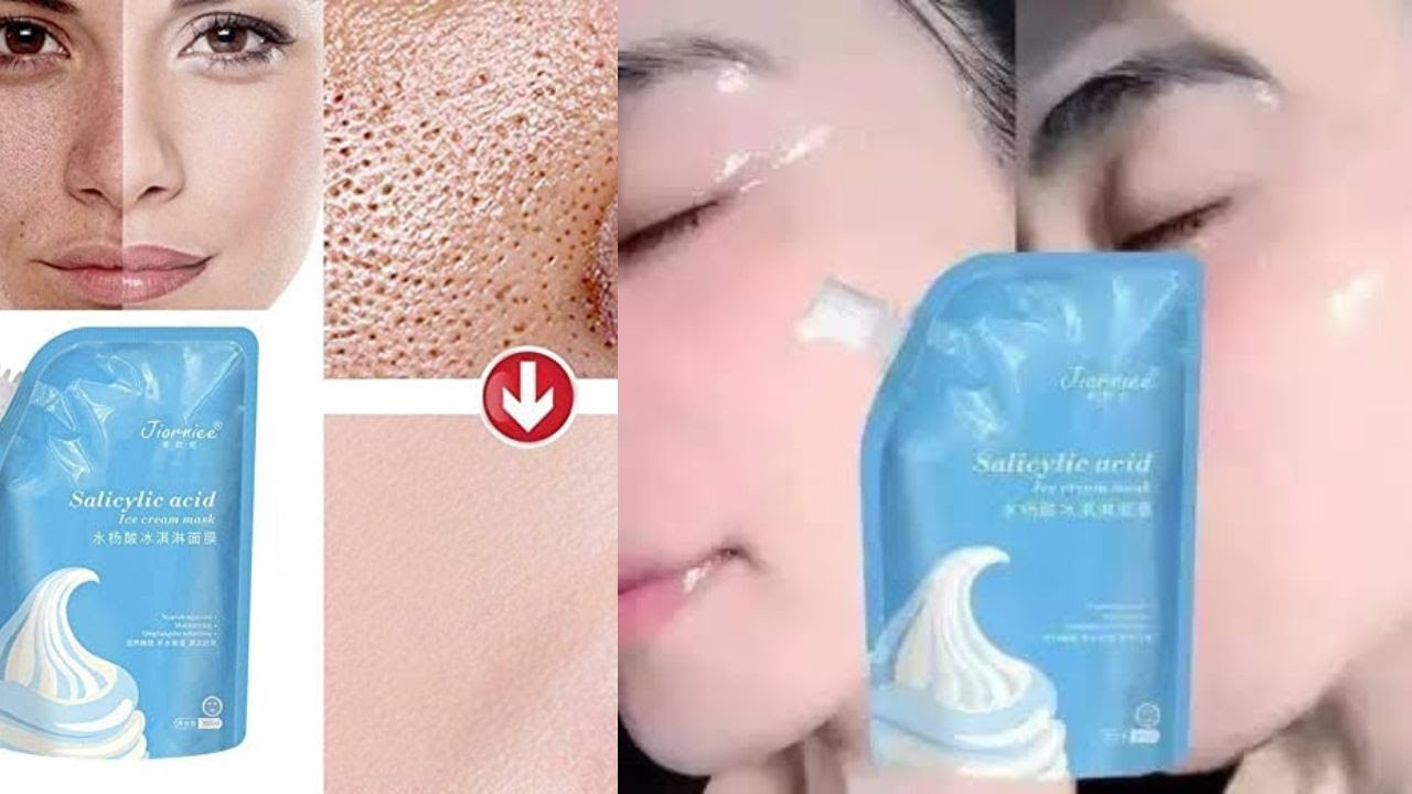 Salicylic Acid Ice Cream Mask | Remove Open pores | Acne | Pimple | Marks | Honest Review | In Hindi