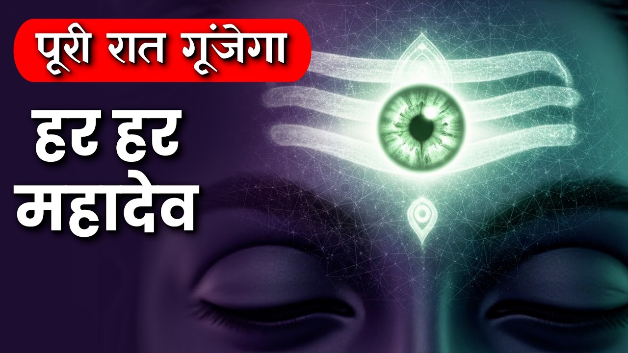 महा शिवरात्रि पर ज़ोर से बोलो 🔱 हर हर महादेव | पूरी रात गूंजेगा शिव नाम | Shivratri Special