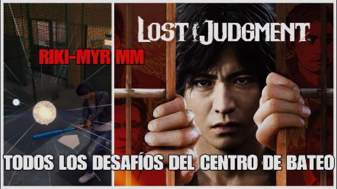 LOST JUDGMENT TODOS LOS DESAFÍOS DEL CENTRO DE BATEO