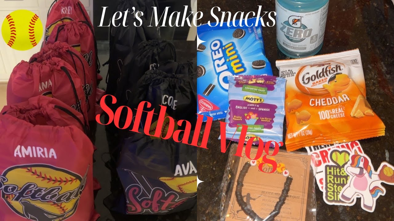Let’s Make Snack Bags 🥎🍪