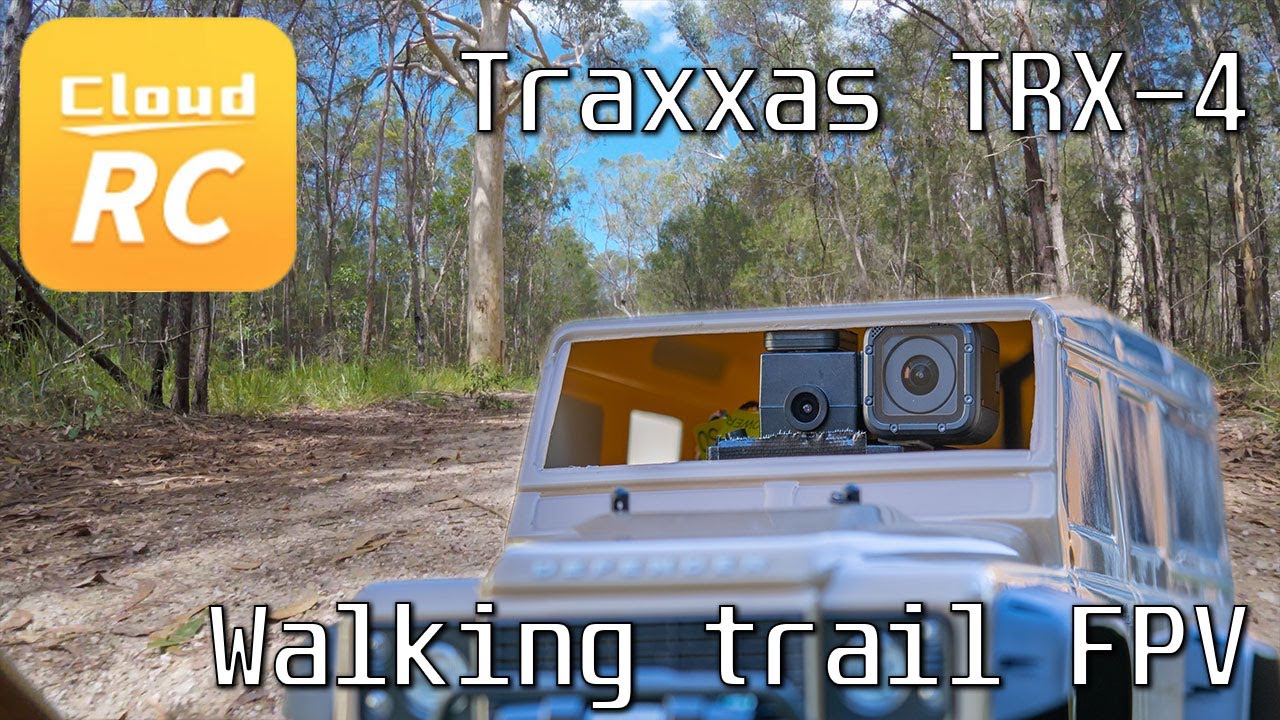 CloudRC + Traxxas TRX-4 FPV Aussie Bush Adventure