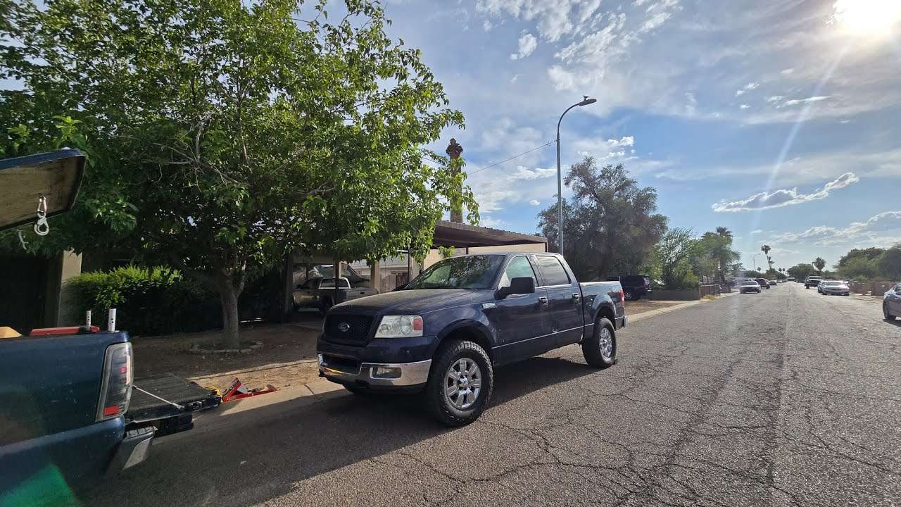 2004 al 2008 ford f150 5.4 pt3 como cambiar balero amarrado flecha de enfrente isquierda 