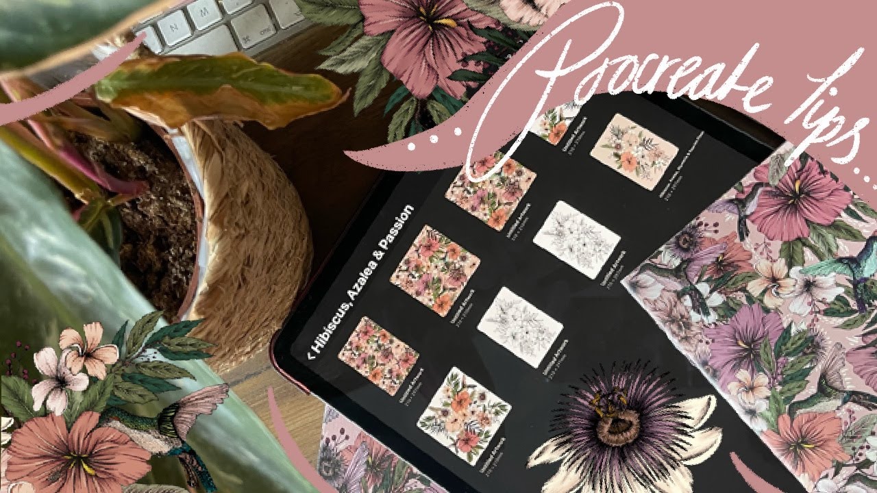 How To Create Repeat Patterns Using Procreate Step By Step Tutorial