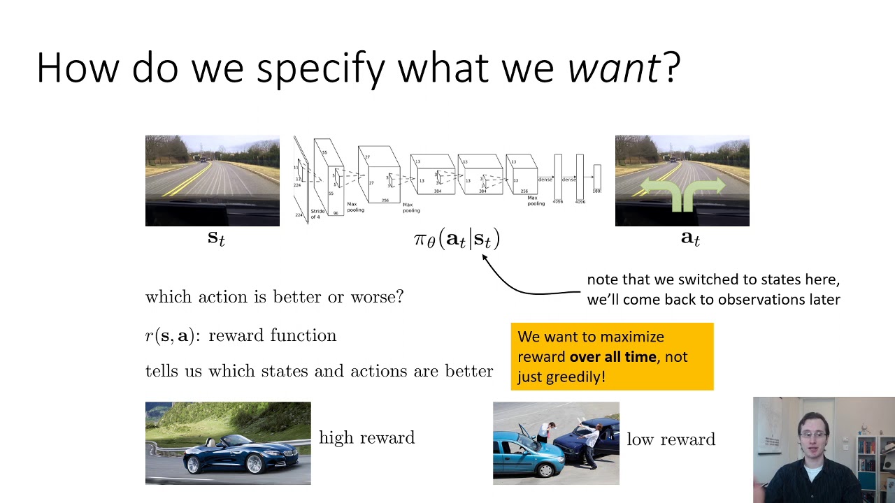 CS 182: Lecture 15: Part 1: Policy Gradients