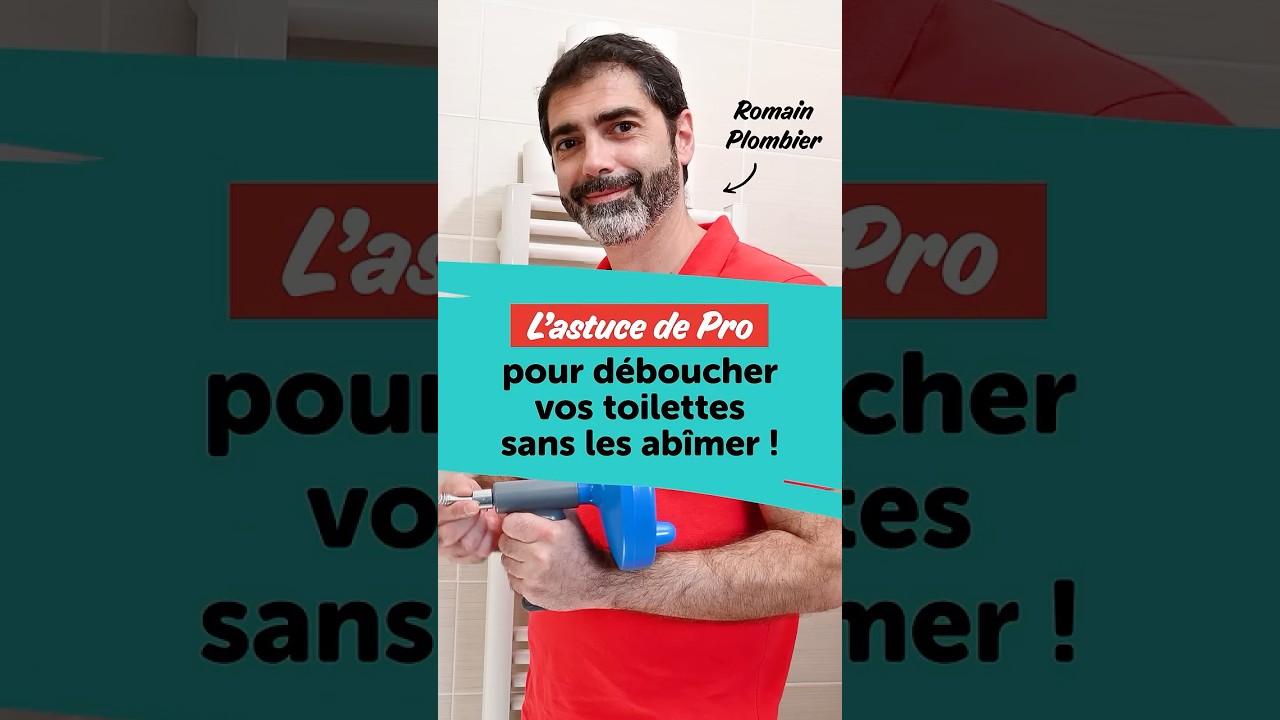 D&eacute;boucher vos toilettes sans les ab&icirc;mer !