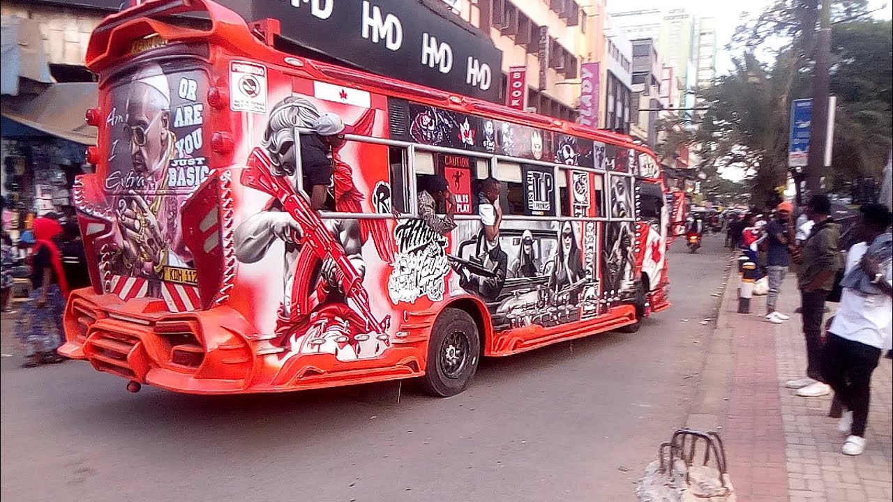 in and off (matatu culture) #matatuculture