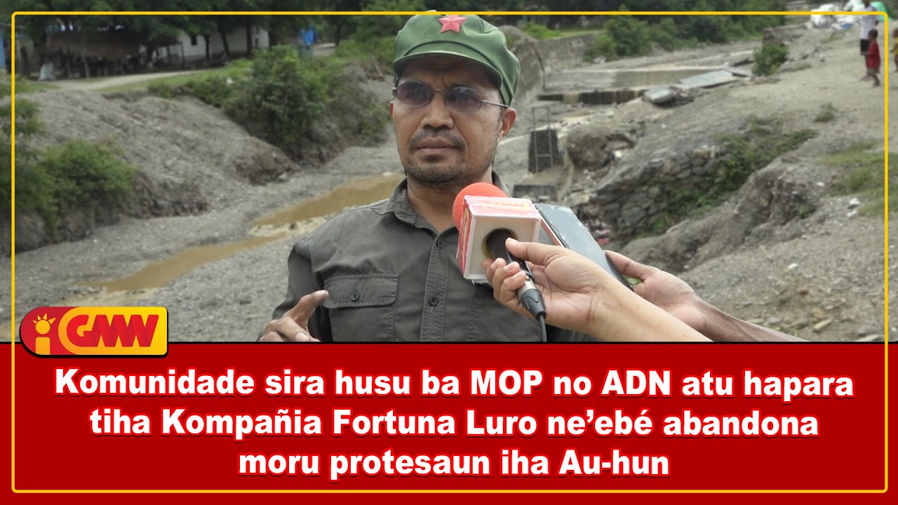 Жители района просят MOP и ADN остановить компанию Fortuna Luro, которая отказалась от защитной с...