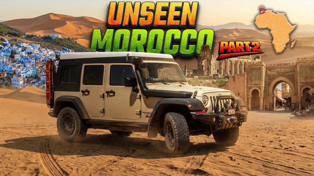 The Atlas Mountains & Sahara Desert Overland Adventure (Epic 3 year Africa circumnavigation! 5/53)