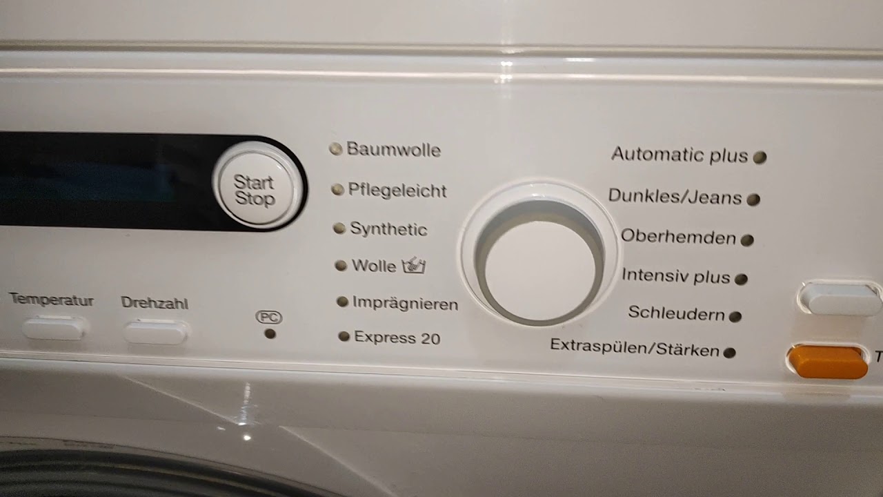 Miele w 5825 part 4 now perfectly clean and complete