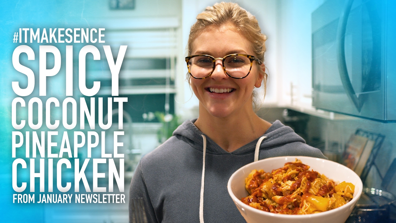 Brooke Ence - Spicy Coconut Pineapple Chicken