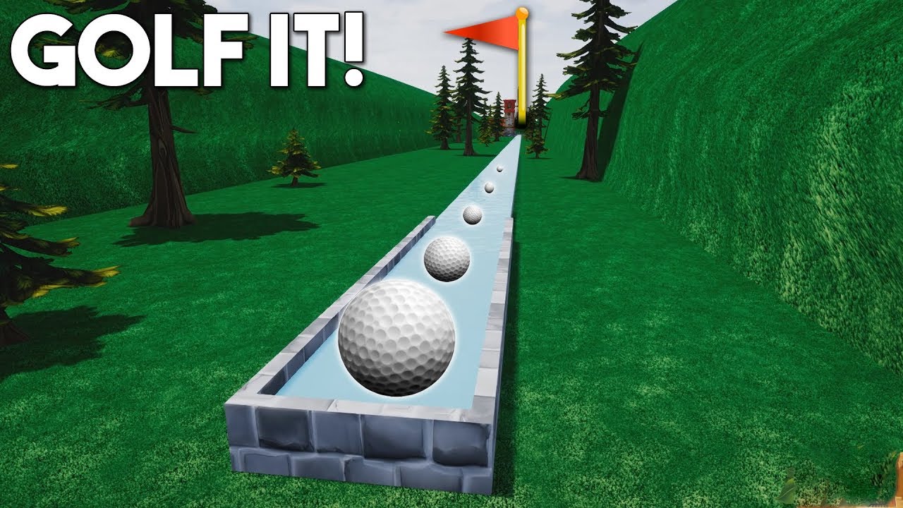 EL MAPA MAS LARGO!! - GOLF IT