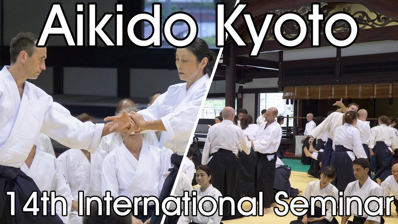 Miyamoto Tsuruzo - Christian Tissier - Okamoto Yoko - Aikido Kyoto's 14th International Seminar