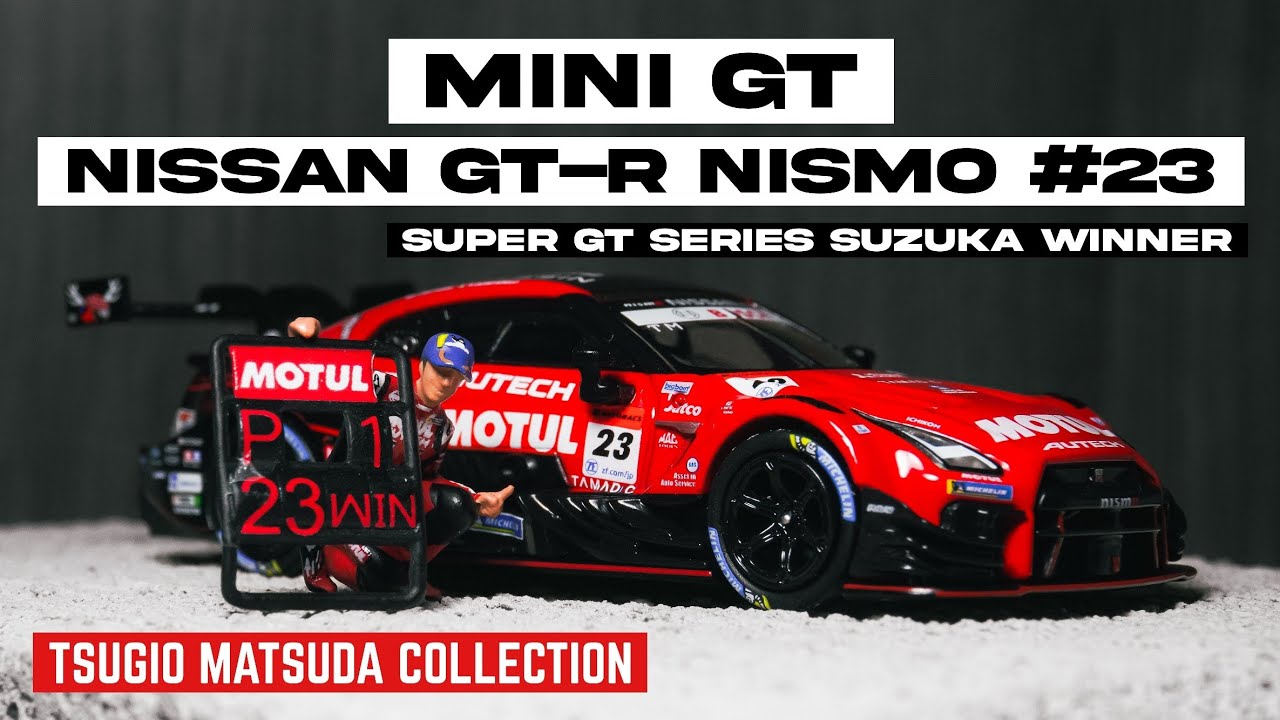 MINI GT — 'Tsugio Matsuda Collection' Nissan GT-R NISMO #23 