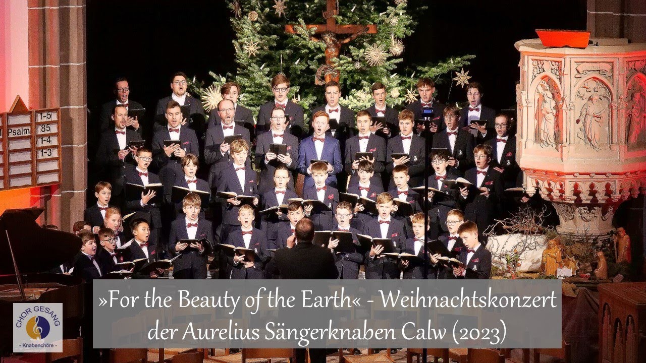 »For the Beauty of the Earth« — Weihnachtskonzert der Aurelius Sängerknaben Calw (2023)