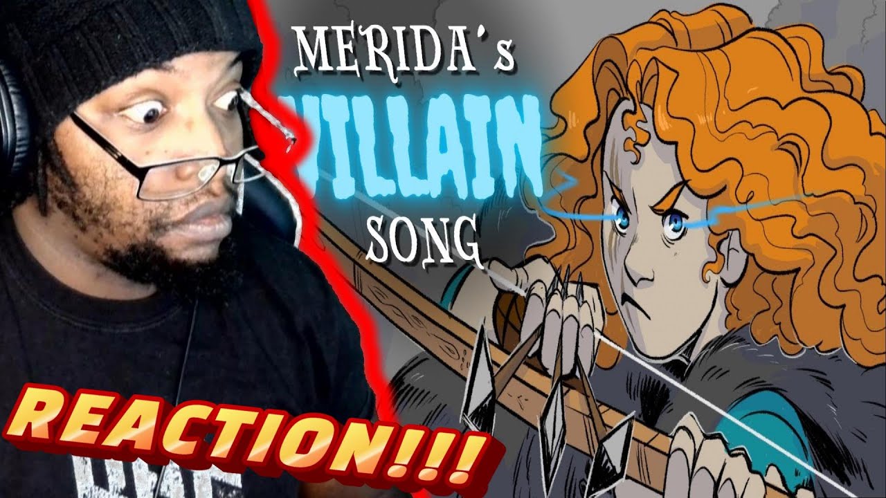 MERIDA'S VILLAIN SONG - Touch the Sky | ANIMATIC | Brave cover by Lydia the Bard / DB Reaction