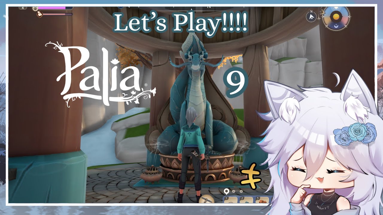 A Date With A Blue Dragon! ~ Let's Play Palia ~ Episode 9