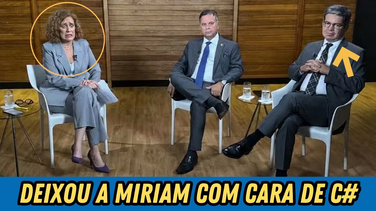 ROGÉRIO MARINHO HUMILHOU MIRIAN LEITÃO E DESTRUIU PETISTA