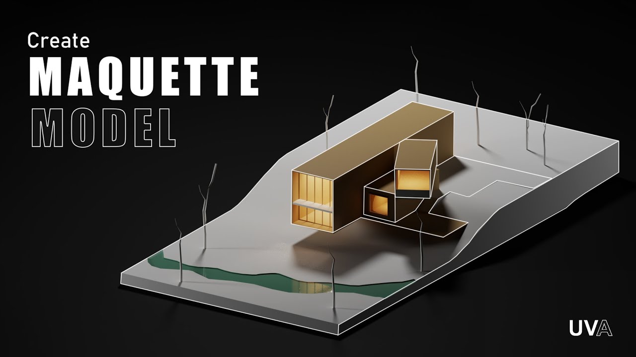Realistic Physical model with Vray and Sketchup | Maquette