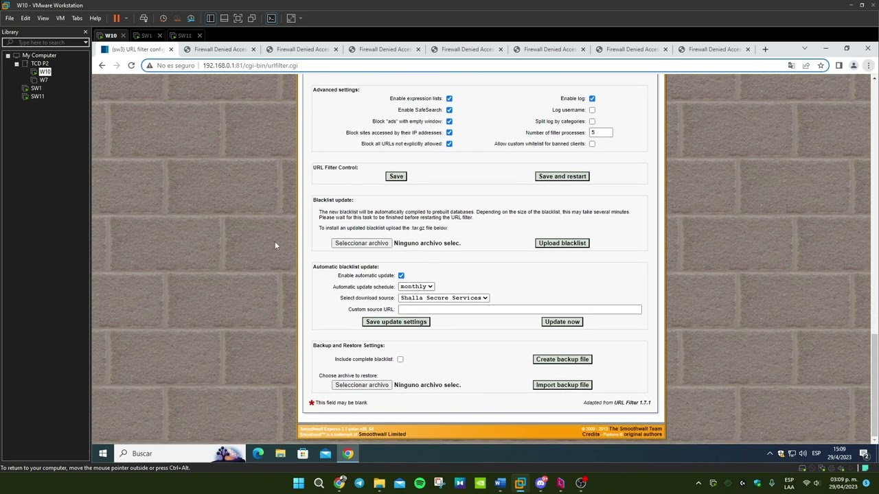 Video TCD2- SmoothWall Express 3.1
