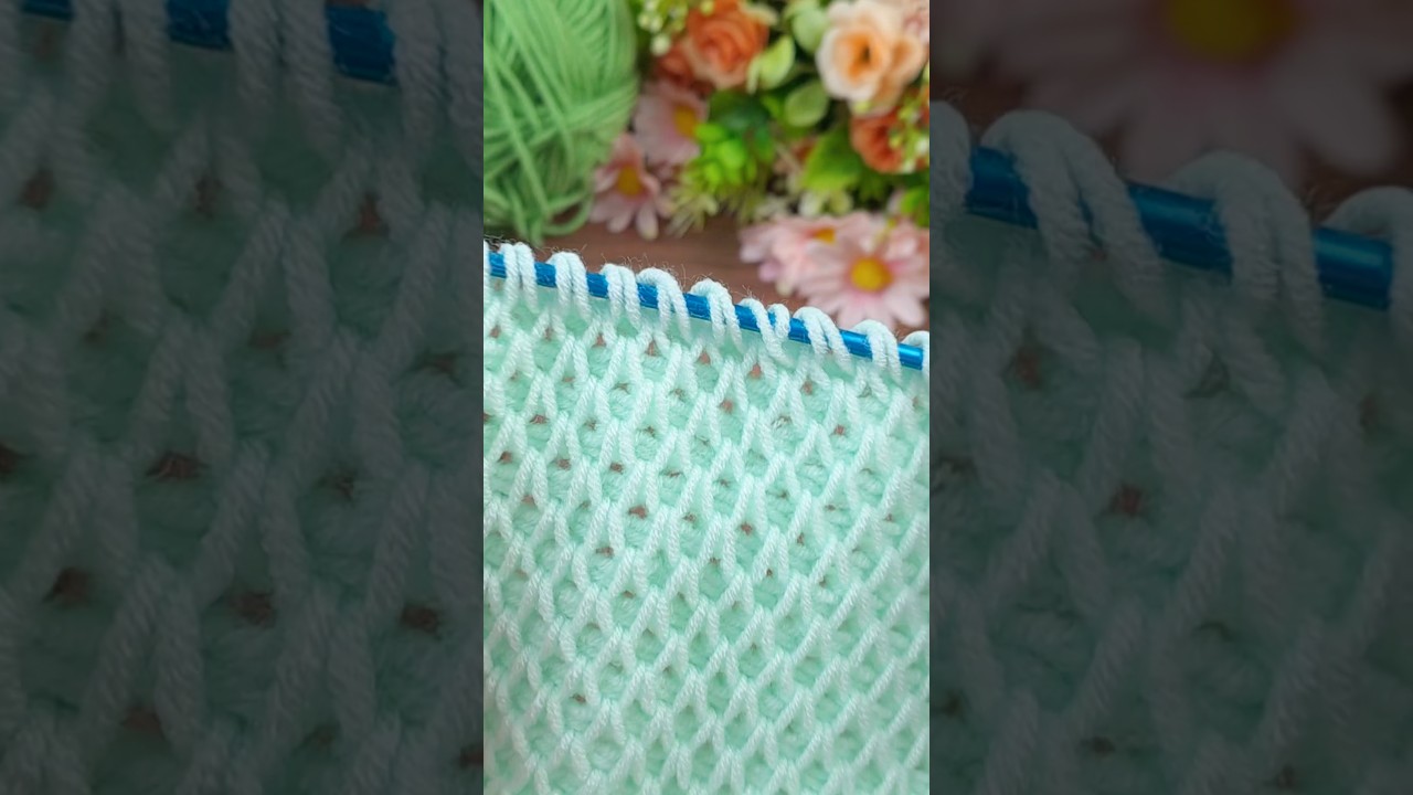 Beautiful crochet baby blanket pattern design 