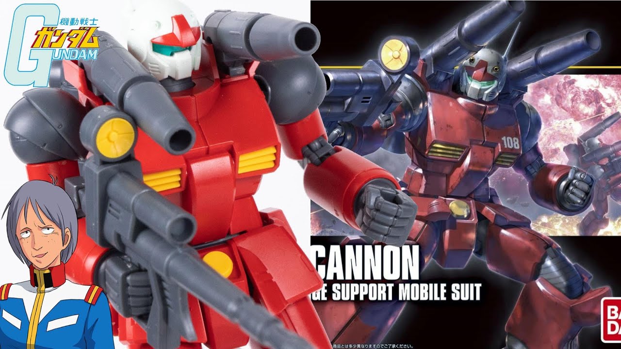 【機動戦士ガンダム】リバイブ版ガンキャノンをオリジン発売記念に作る【フルプラ工場】
