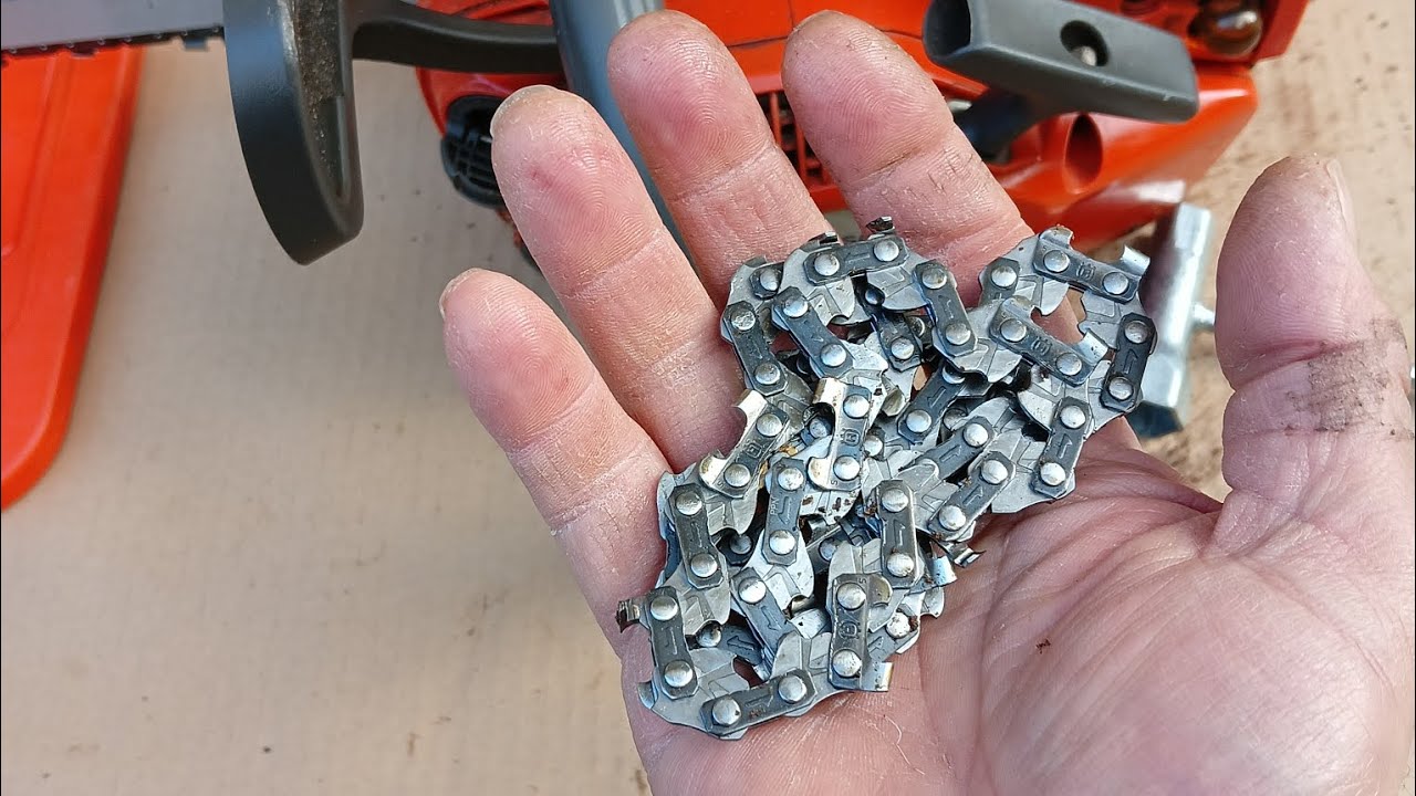 SOSTITUZIONE DELLA CATENA NELLA MOTOSEGA..... QUALCHE CONSIGLIO PER UN MONTAGGIO CORRETTO ✌️