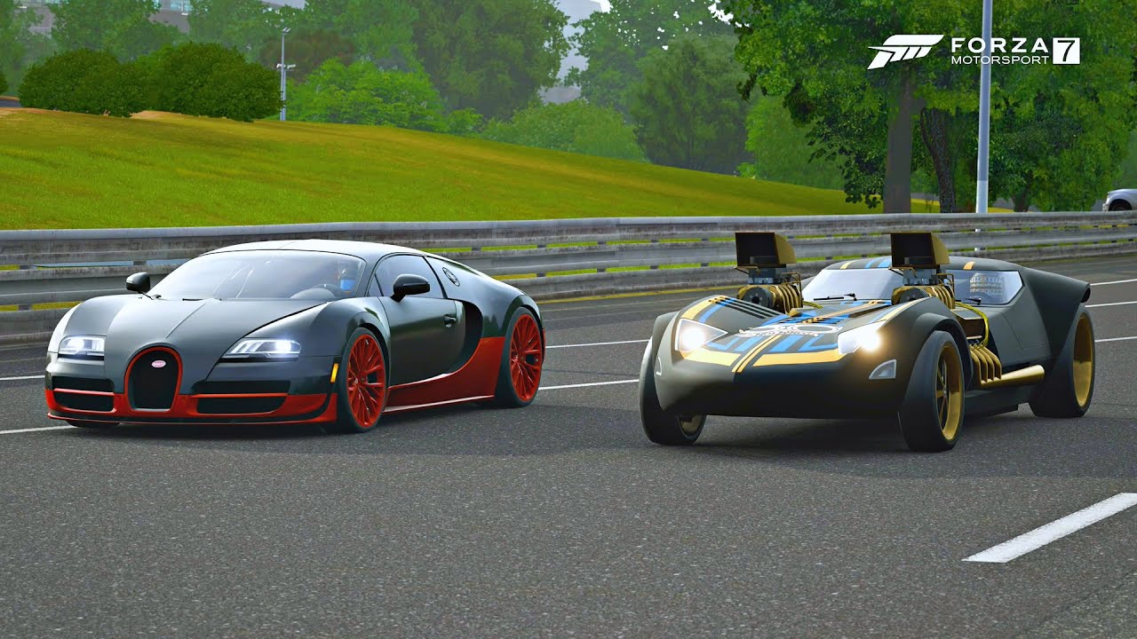 Twin Mill vs Bugatti Veyron Super Sport | Forza Motorsport 7 Drag Race