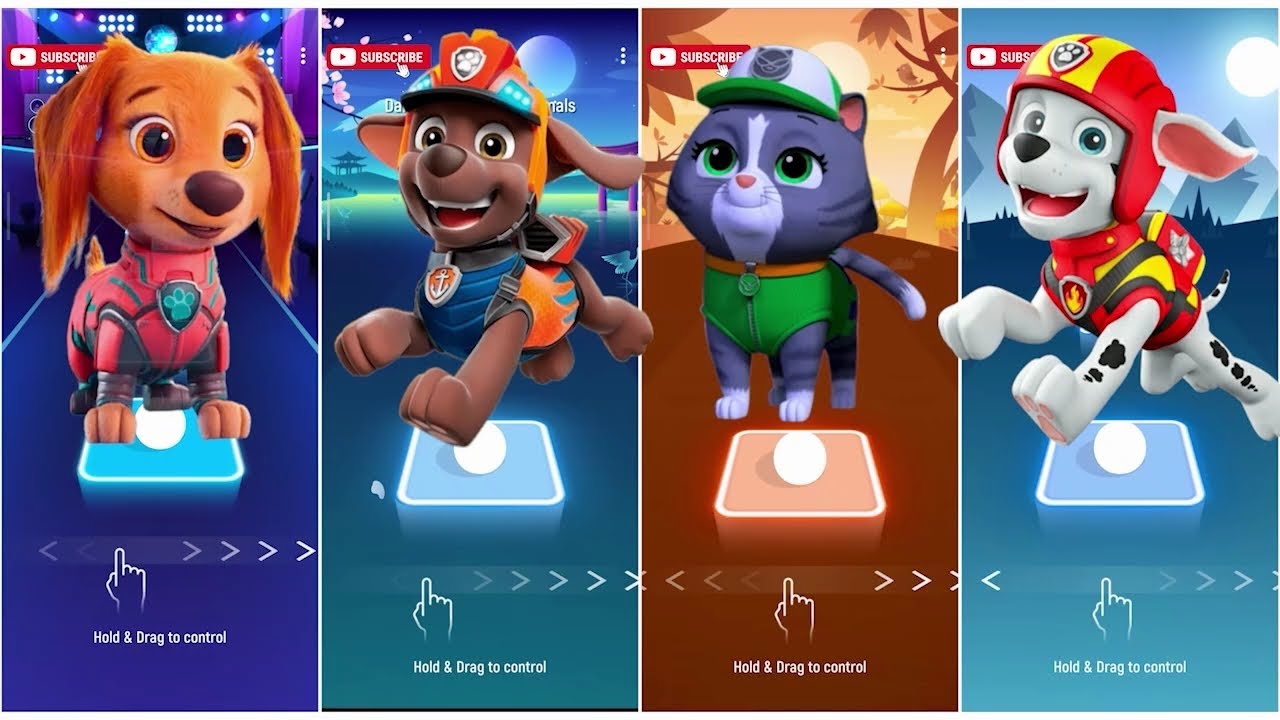 PAW Patrol All Video Megamix: Liberty vs Zuma vs Cats vs Marshall
