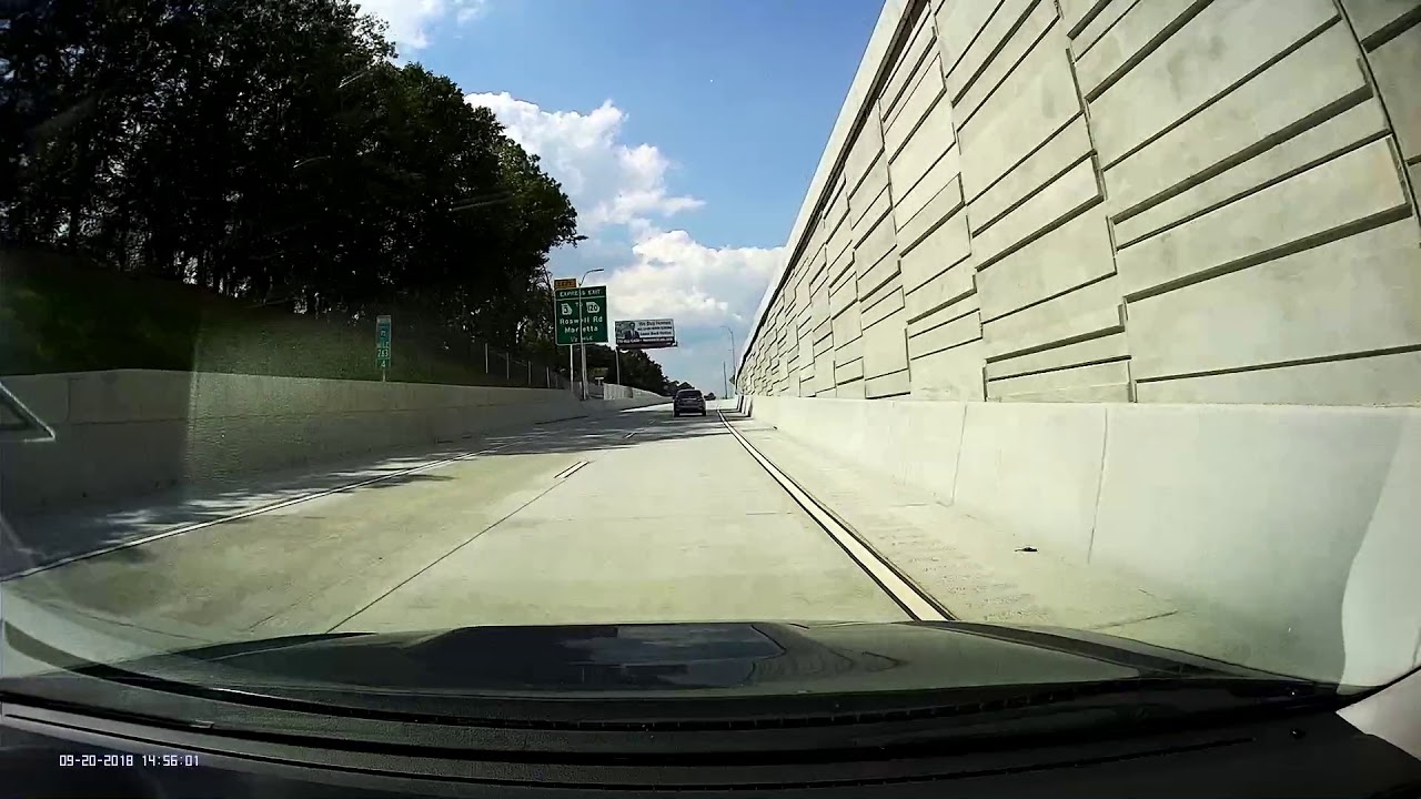 Atlanta's Northwest Corridor - I-75 Express Lanes, Northbound