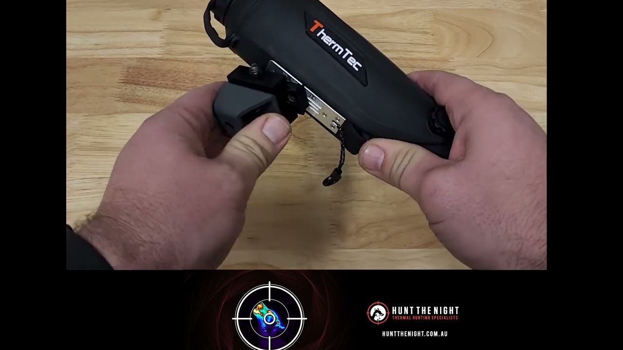 How to remote mount a thermal monocular with ben from huntthenight.com.au