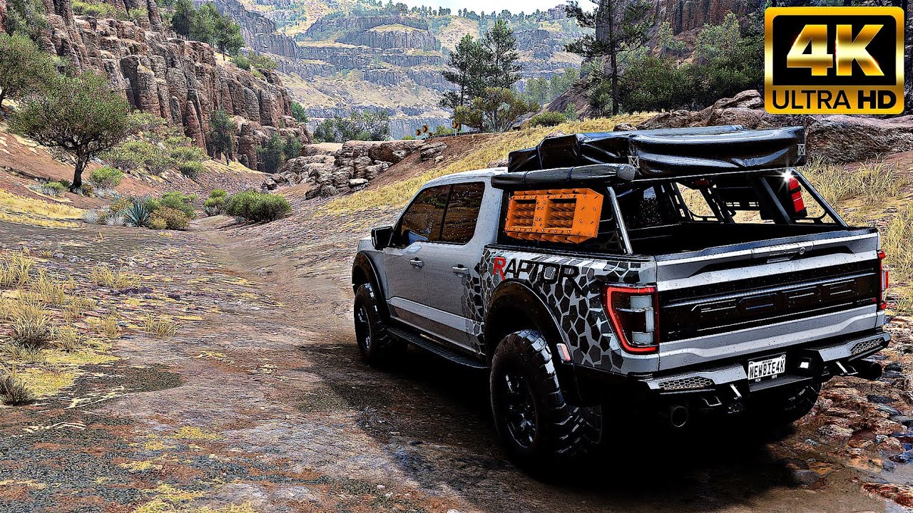 FORD F 150 RAPTOR | OFFROAD | 4K60FPS | Forza Horizon 5 | Logitech g29 gameplay