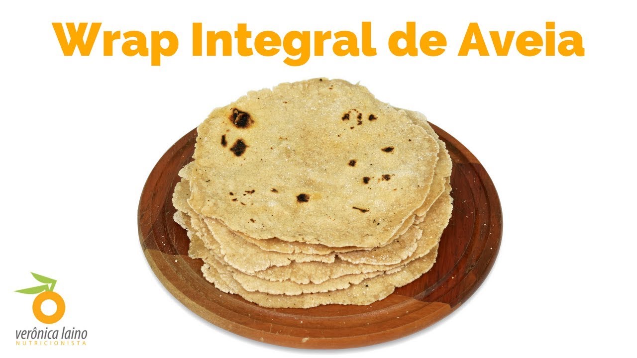 Como fazer Wrap Integral com Aveia (Rap 10 integral)