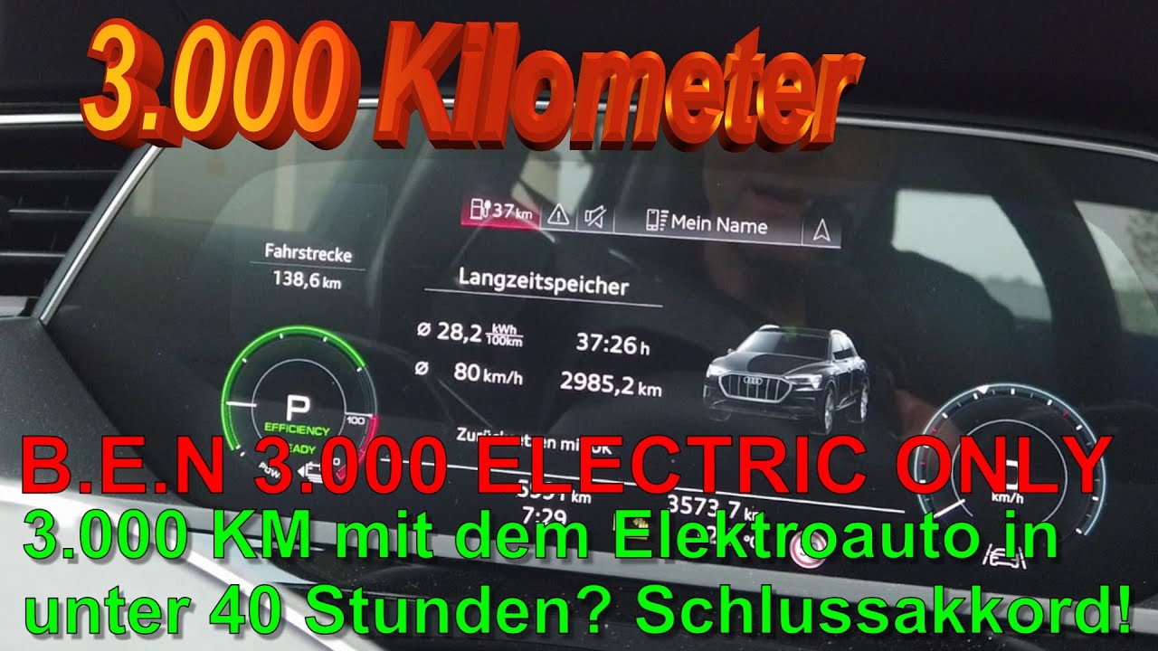 3.000 Kilometer mit dem Elektroauto in unter 40 Stunden #7! Ist das mit dem Audi e-tron 50 möglich?🧐