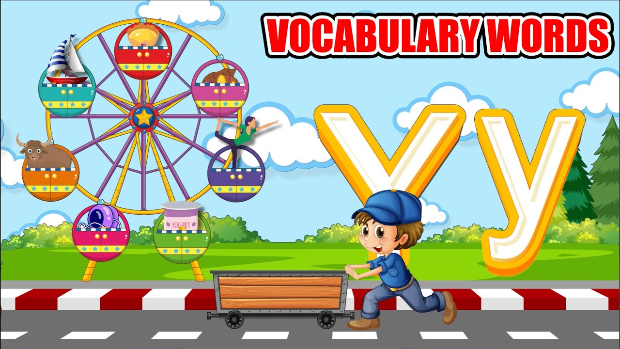 Words That Start with Y | 7 Words That Start with Letter Y for Toddlers | Kids Learning Videos