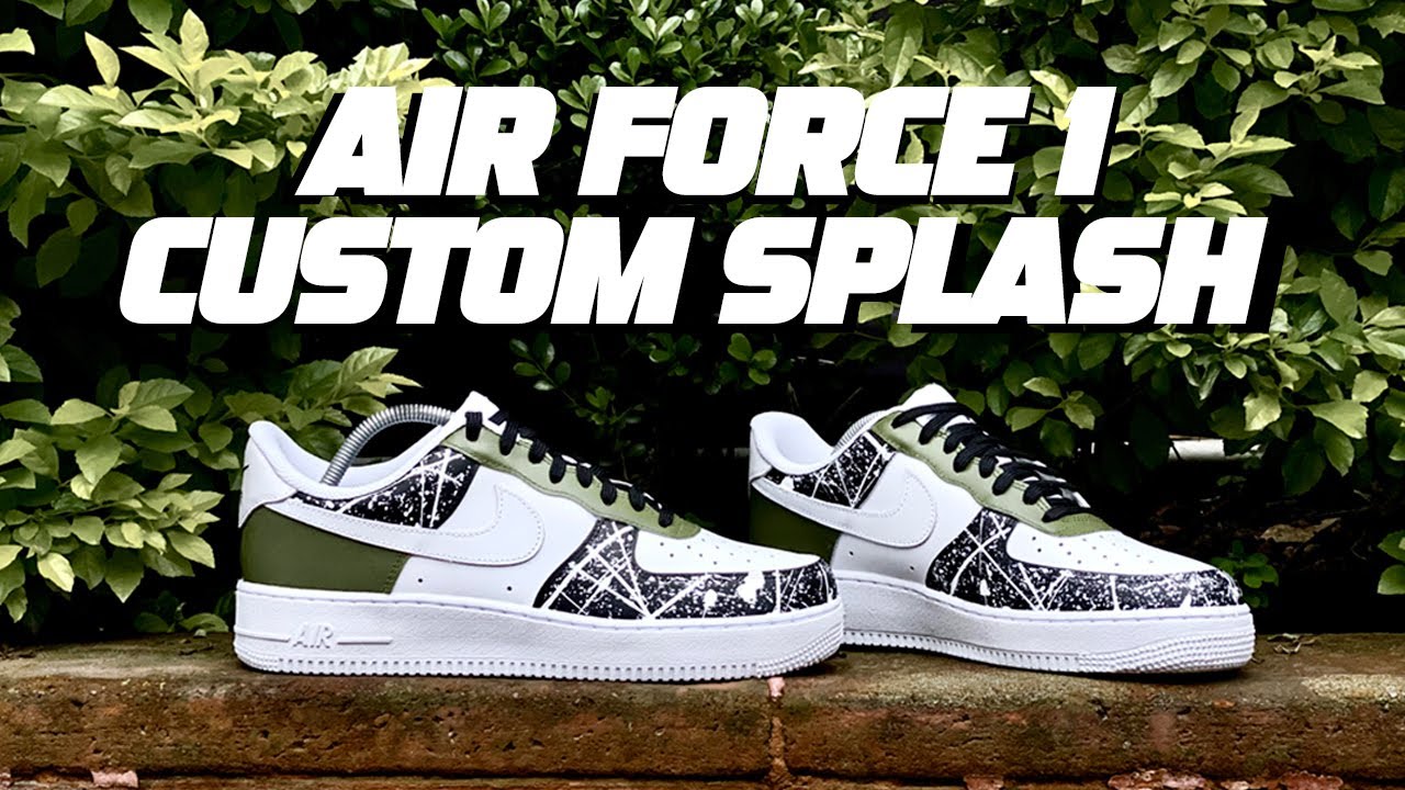 AF1 CUSTOM SPLASH !!!
