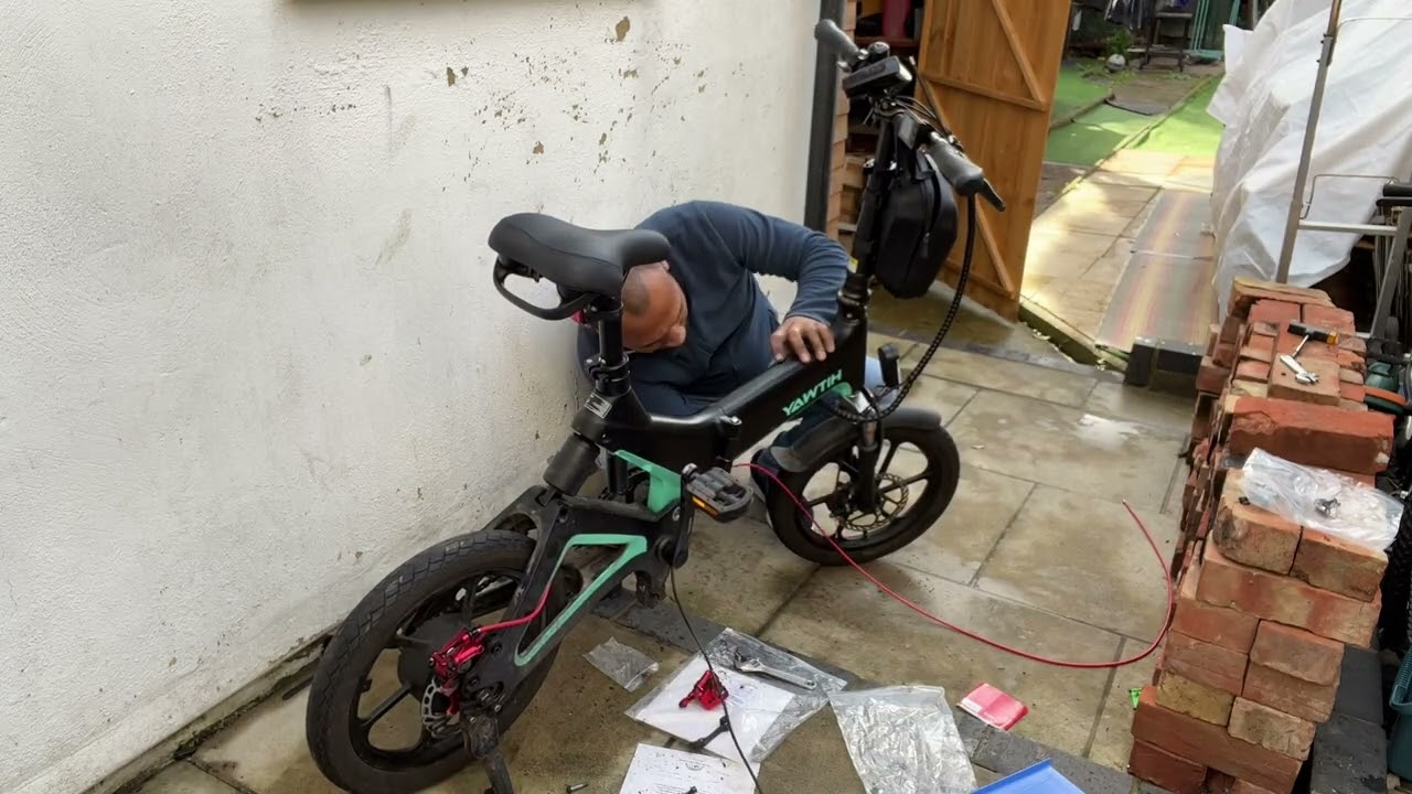 Brake callipers, Brake disc & Brake cable Replacement|| Hitway electric bike||