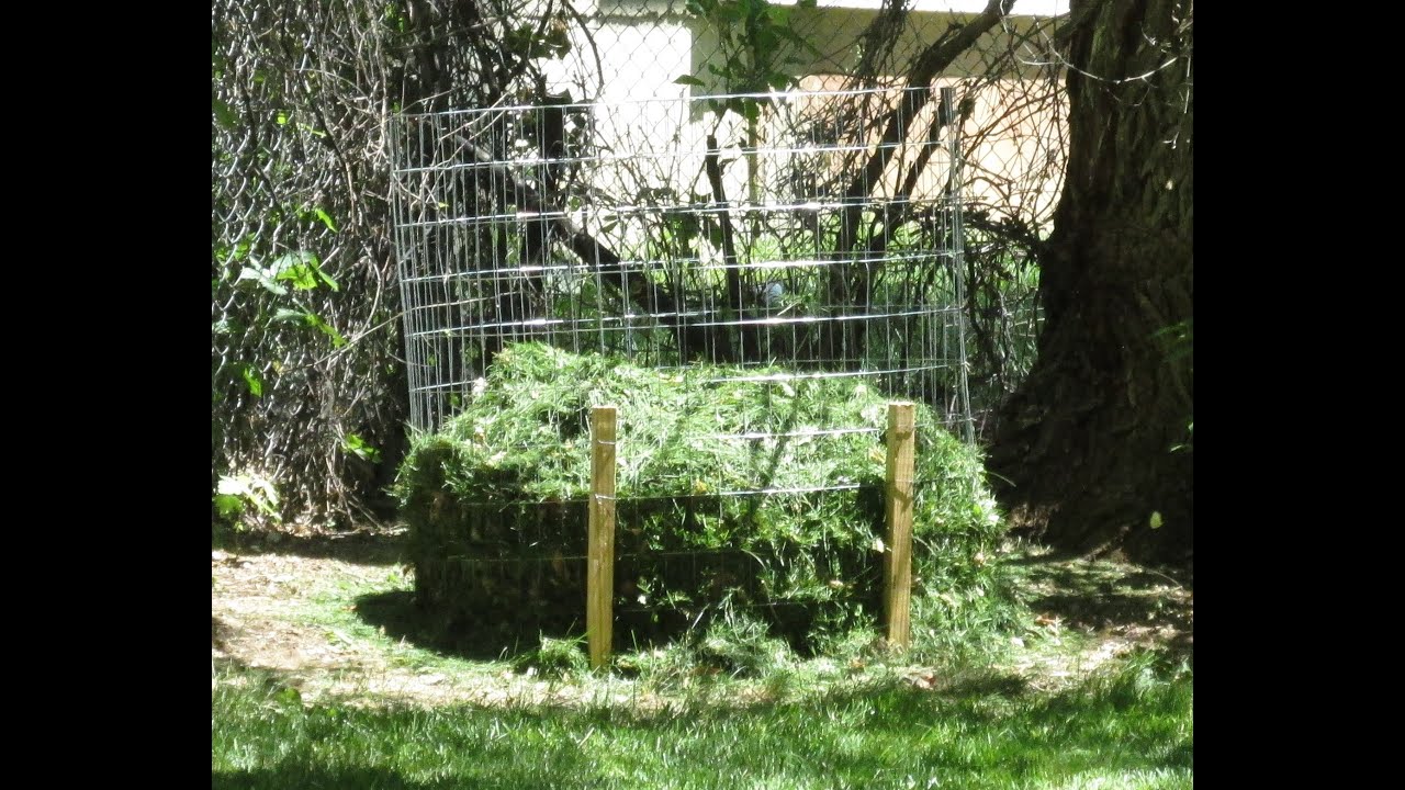 How to build a backyard compost bin