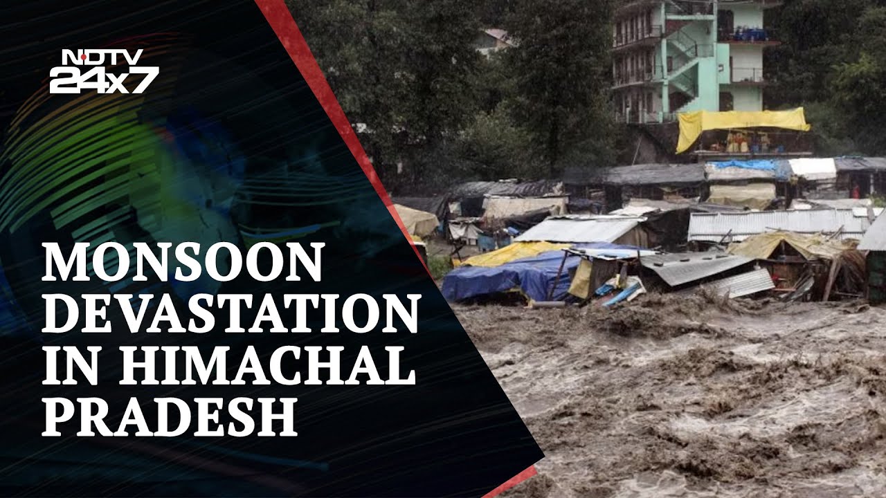 Himachal Flood Updates: Rain Fury Continues In Himachal, Heavy Rain Alert Issued For 8 Districts