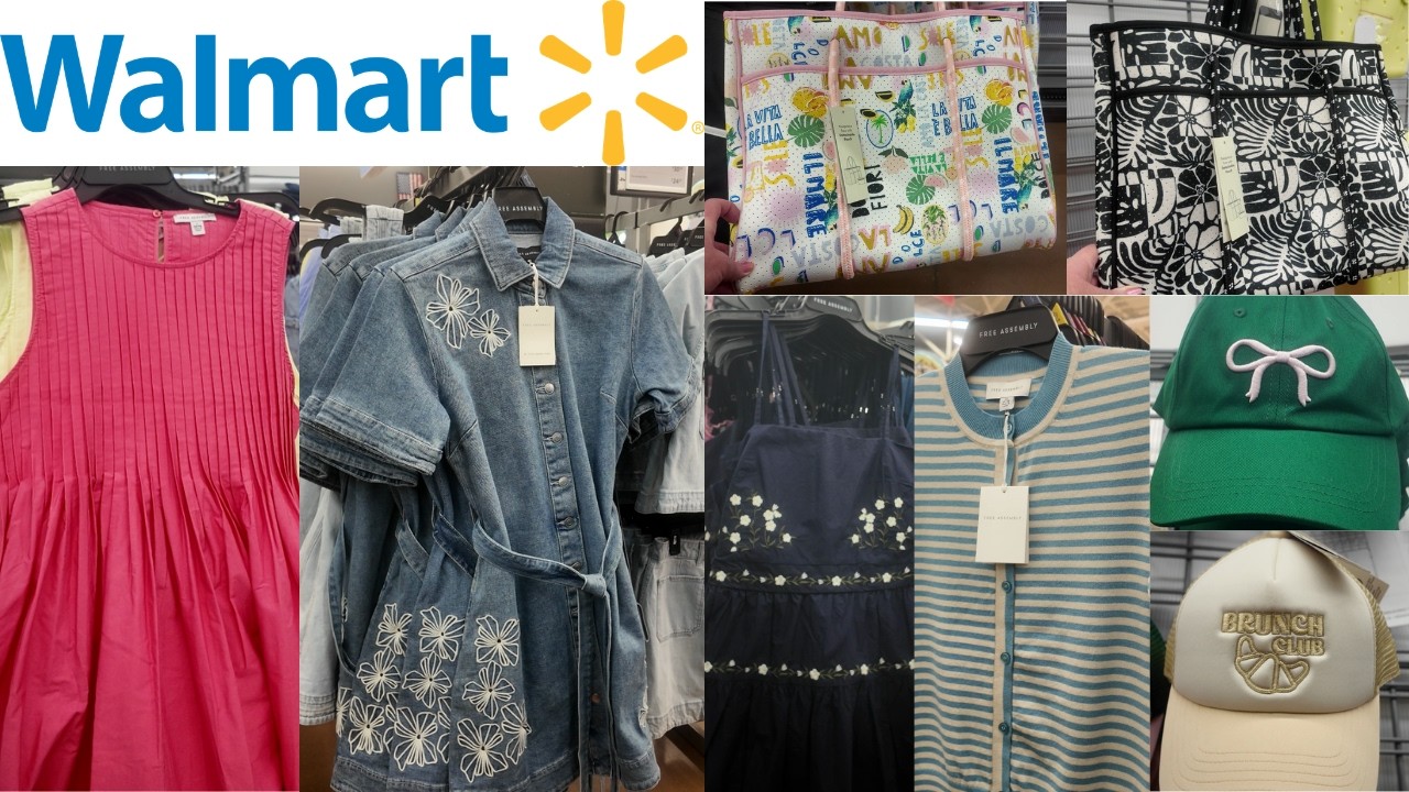 Walmart - Gorgeous New Spring Clothes & Accessories, Clearance Finds, Swimsuits For $3